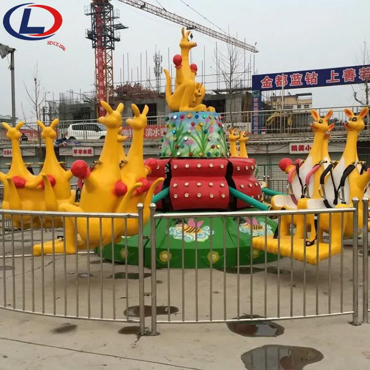 Happy Jump Rides Park Games Equipment Amusement Park Kangaroo Jumping Rides