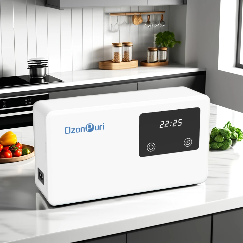 Electric Ozone Generator for Fruit and Vegetables Household Air Sterilizer and Washer Convenient Vegetable Cleaning Machine