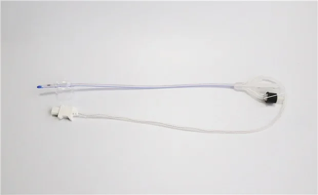 Double lumen Temperature Sensor measurement Foley Catheters, adult silicone urethral detection drainage urine tube high