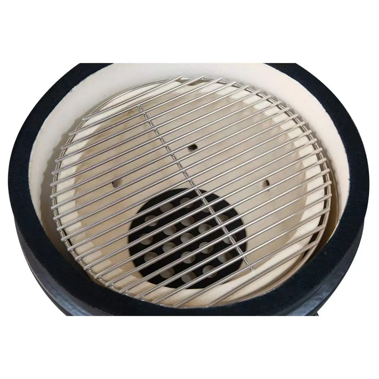 15inch MCD factory direct sales new iron metal accessories mini george foreman grill Ceramic Kamado grill used for party