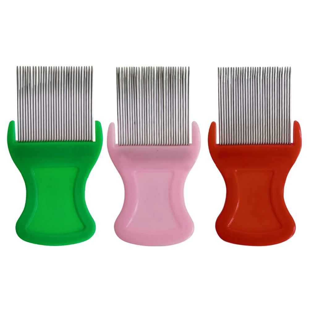 hair tools private label hair aluminum lice customized hot comb brush sandalwood beard combs