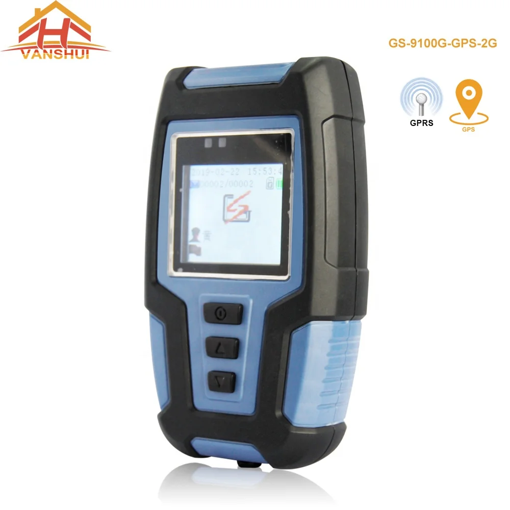 
Wireless GPRS and GPS Communication Fingerprint Smart Card Guard Tour Patrol System IP68 Waterproof (GS-9100-GPS-2G) 
