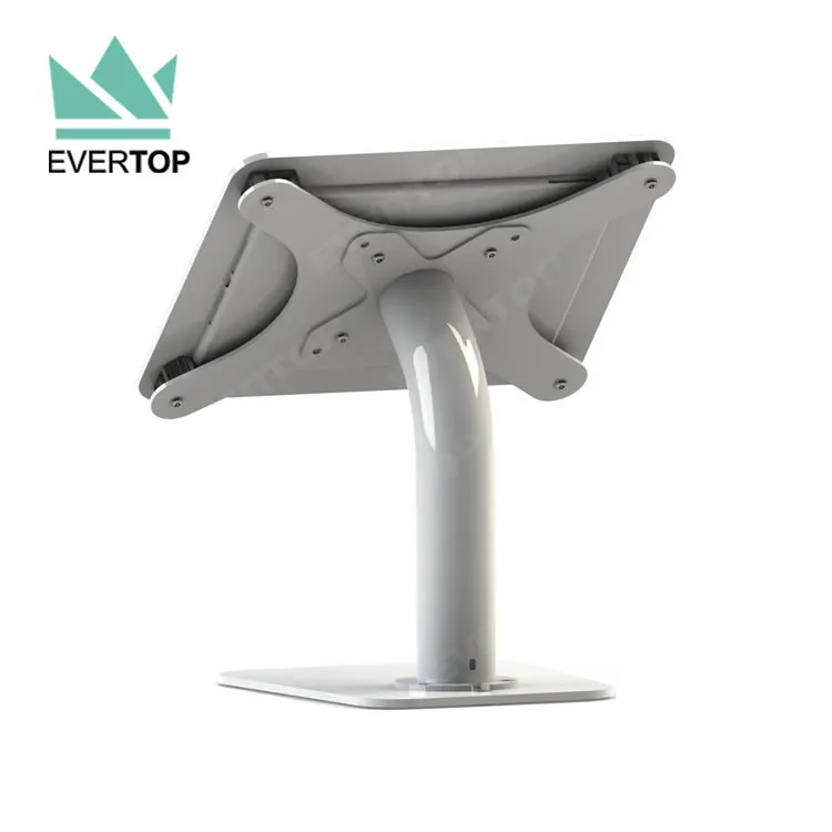 LST10-B for iPad Anti-theft Counter Tablet Display Stand Secure Tablet Counter Security Display Stand for iPad Kiosk Stand