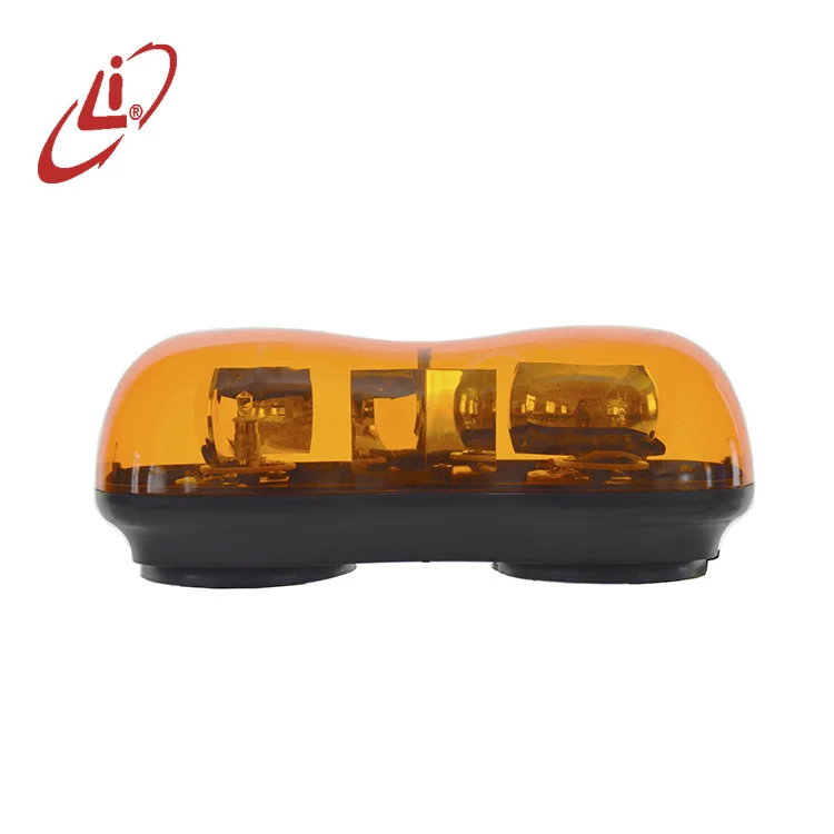 Овальная желтая галогенная лампа LIYI, вращающаяся аварийная мини-панель для транспортных средств