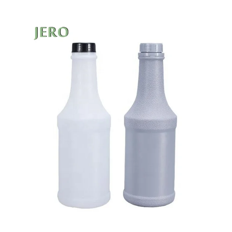 1000ml PE plastic sauce bottle 1L empty sauce bottles food grade syrup gold sauce bottle