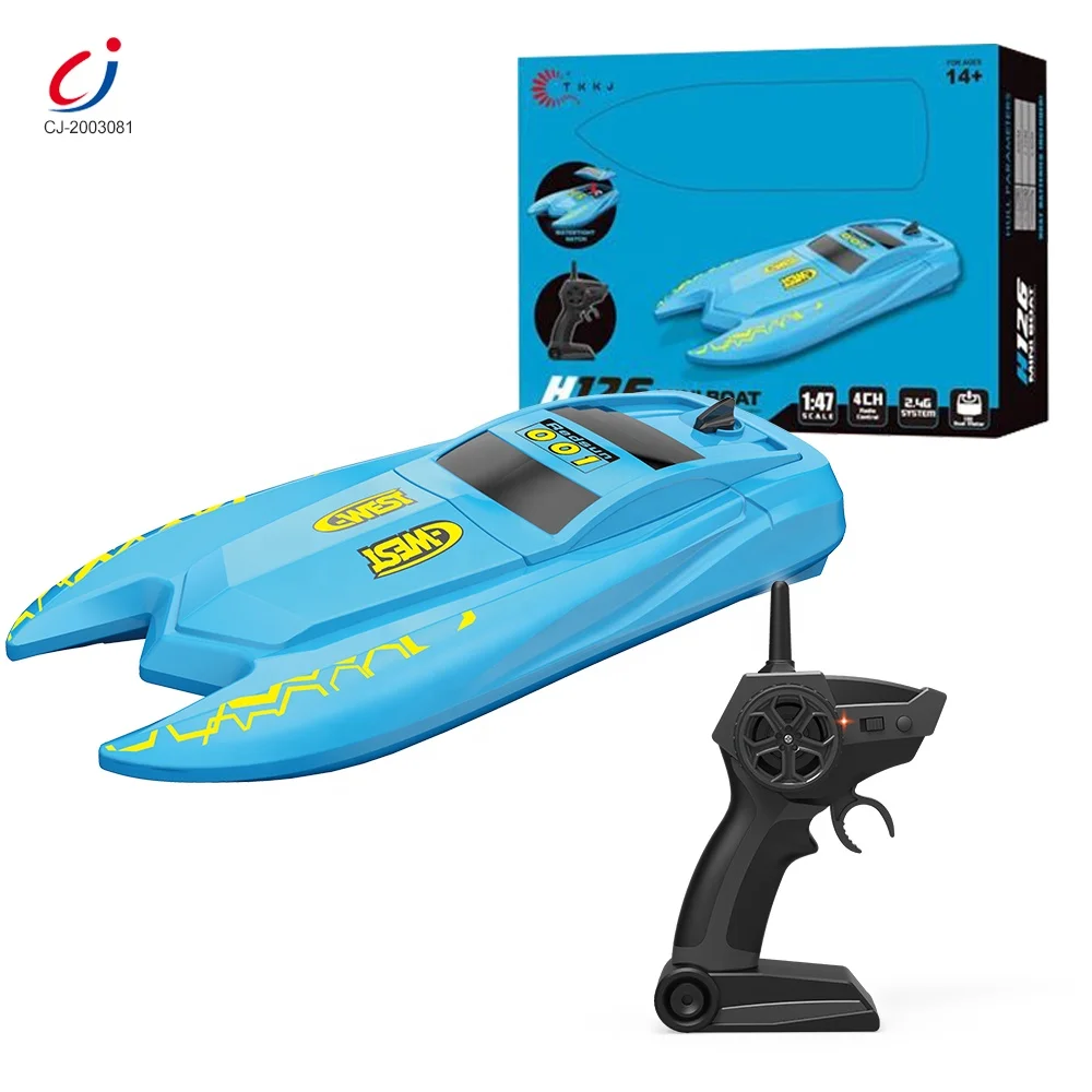 Chengji 1:47 scale ship long control distance high speed rc boat ship plastic remote control rc boats for kids