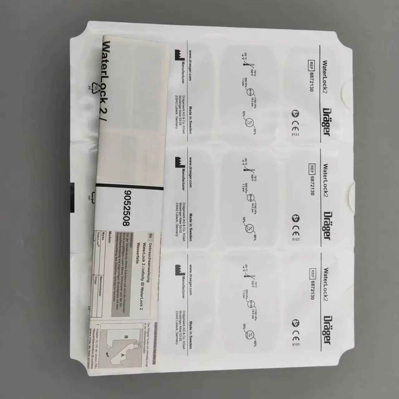 Drager waterlock 2 water trap 6872130