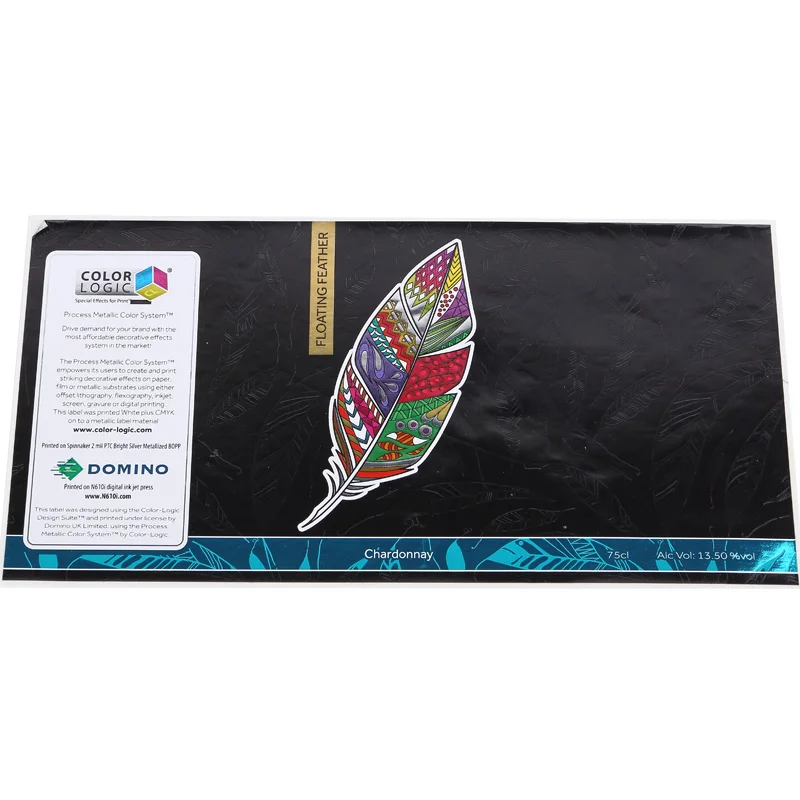 
Custom Printing Personalized Self-adhesive Champagne Red Wine Bottle Labels 