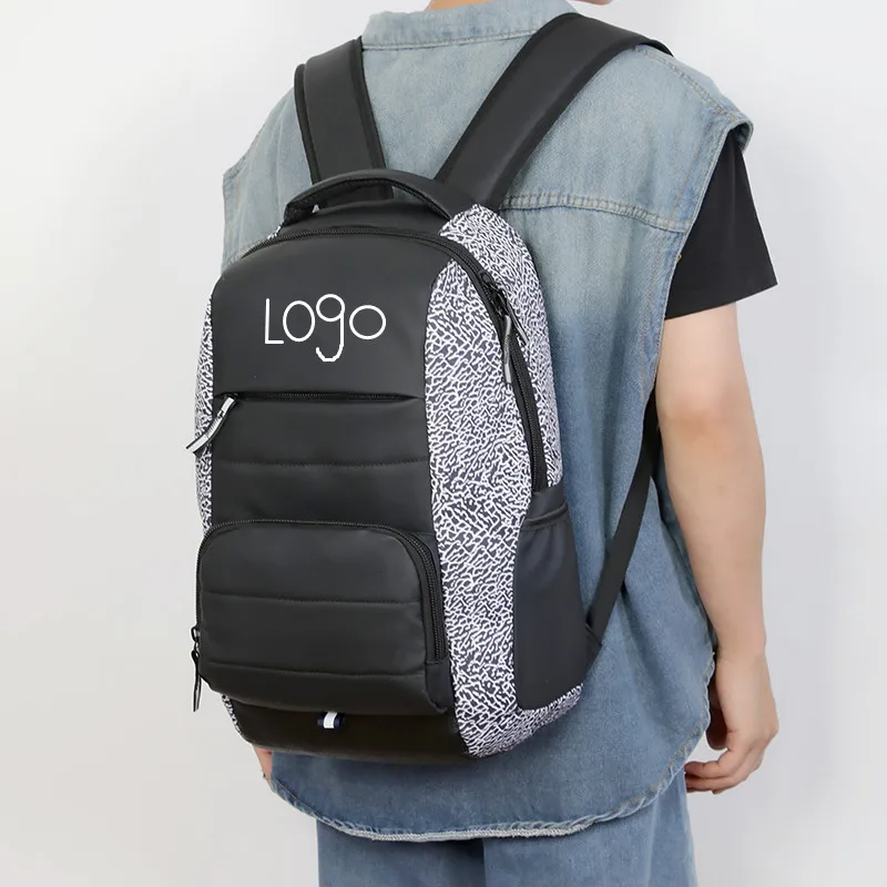 Oem Customizable LOGO Large Capacity Waterproof Sport Travel Bag Pack Daily Leisure Backpacks Hiking Sports Brand Rucksacks