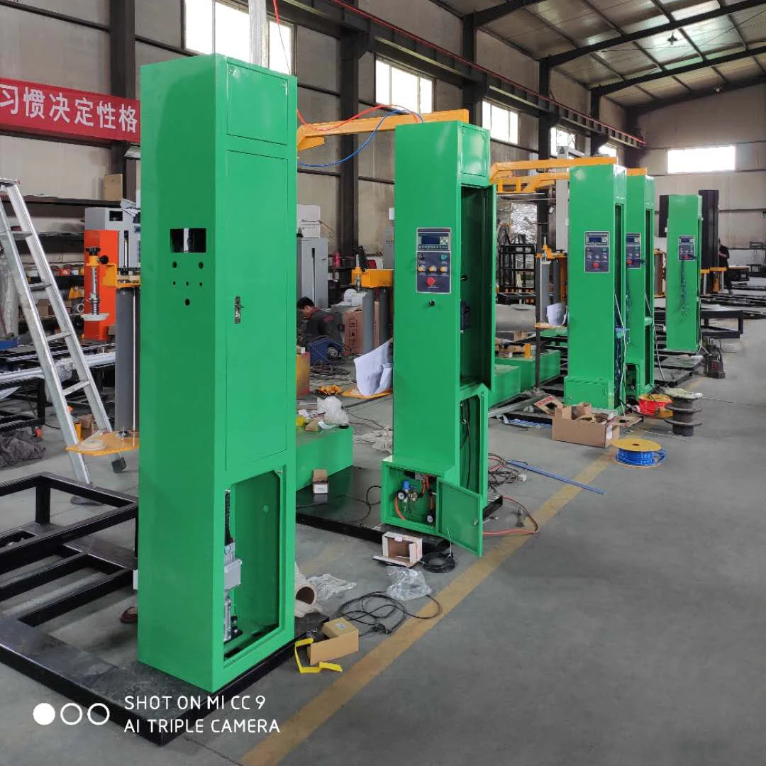 UCR-NT600 Small Fabric Roll Reel Mini Turntable Stretch Wrap Machine