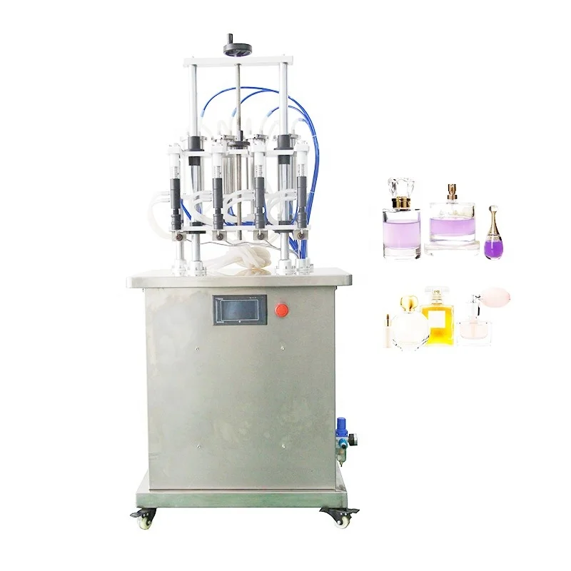 China manufacturer automatic vaccum small perfume bottle making filling machine