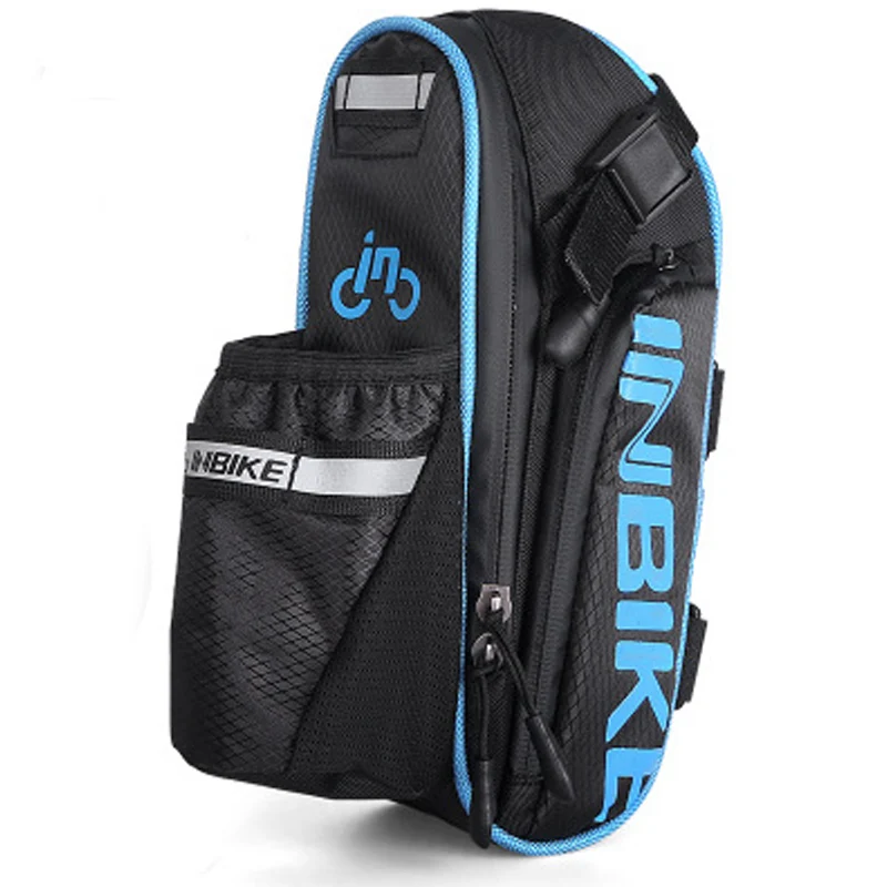 Нейлоновая велосипедная сумка водонепроницаемое седло для хранения на заднее сиденье велоспорта Аксессуары