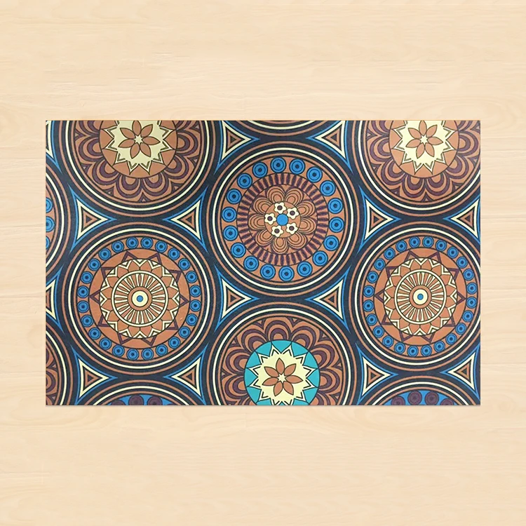 Anti slip underlay PVC foam Carpet yoga mat no-slip grip mat non slip mats