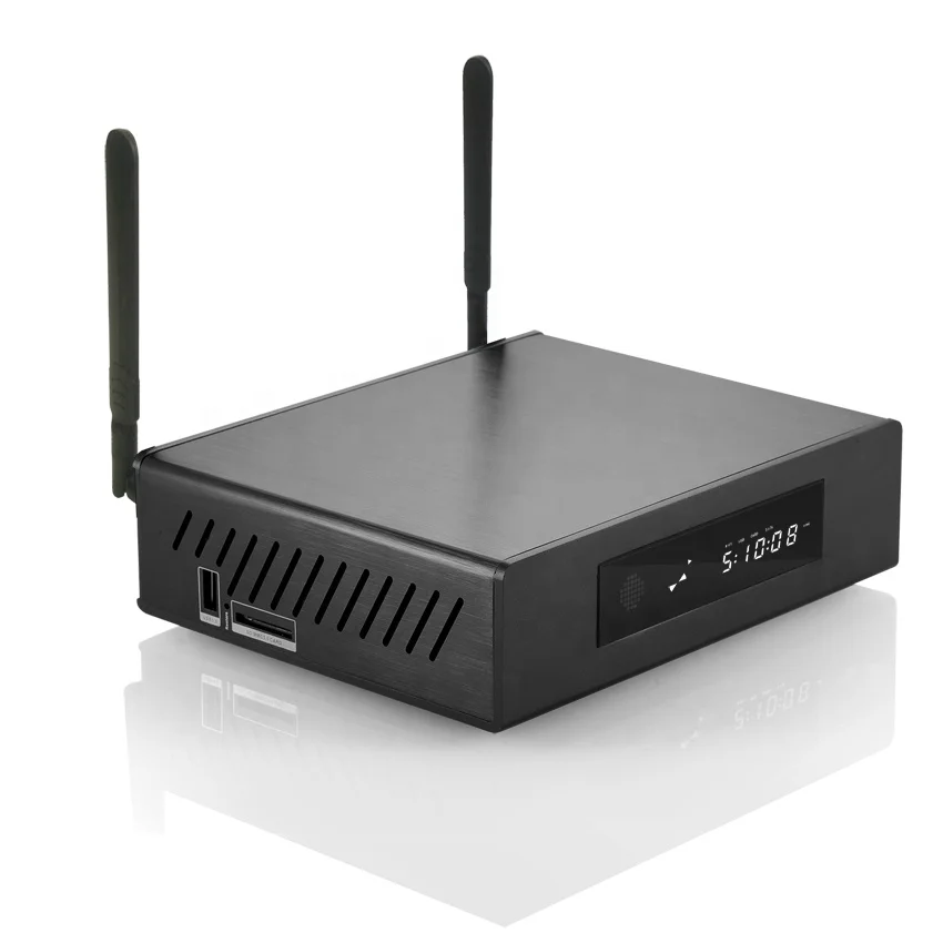 Оптовая продажа Китай Eweat R9 plus android tv box Черный матовый корпус hdd media player