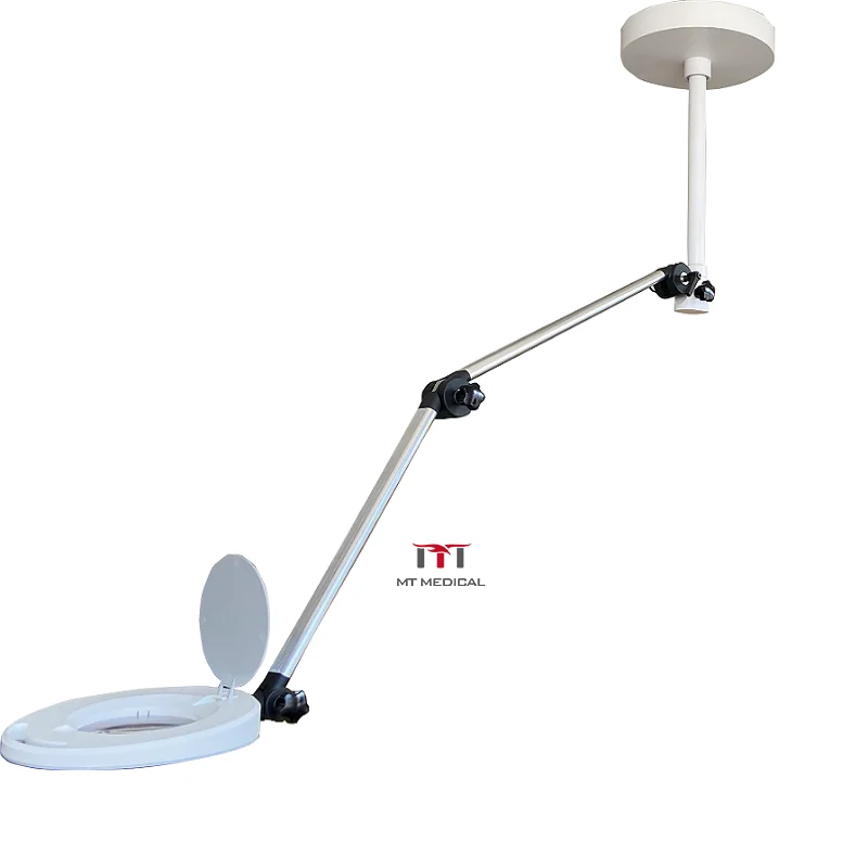 MT MEDICAL Beauty Salon Skin Examination Glass UV LED Magnifying Ceiling Lamp