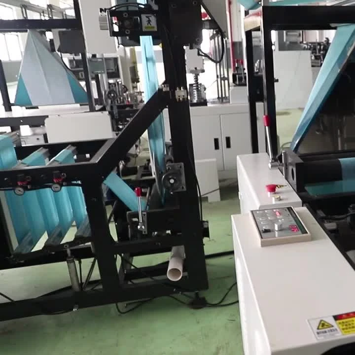 High Speed Shopping Bag Making Machine PP Non woven Fabric bags Production Line
