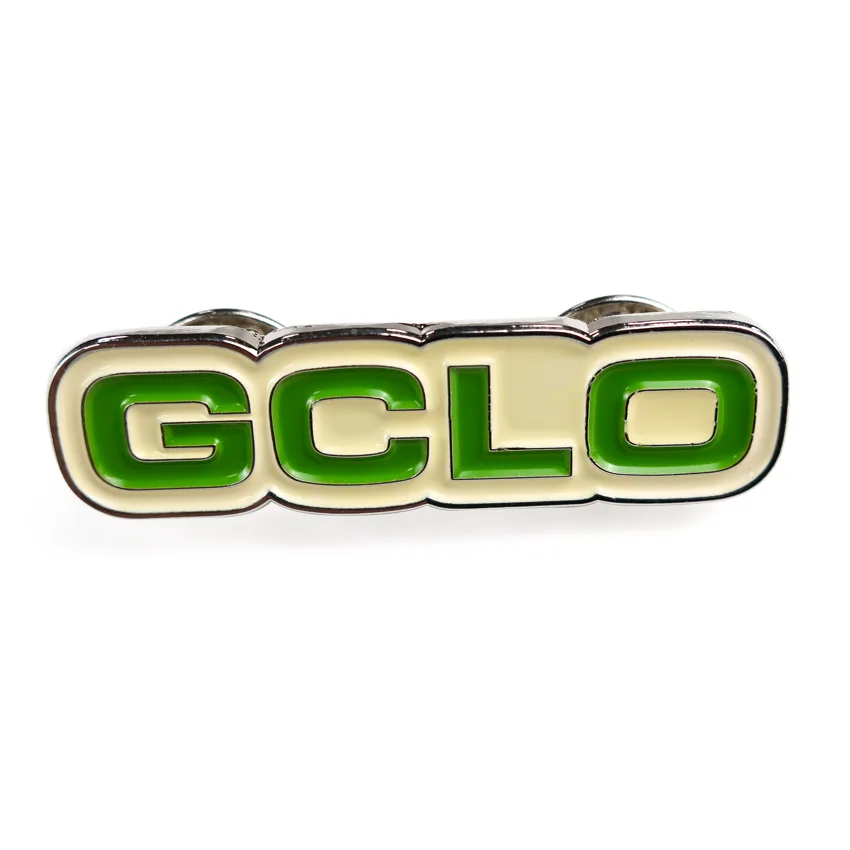 bulk custom cheap uv print number alphabet letter lapel pin