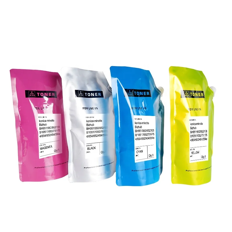 H-TWO tn711 TN 711 Toner Powder for konika Minolta Bizhub Bh951 950 952 1050 1051 1052 751 754 654 652 454 554e