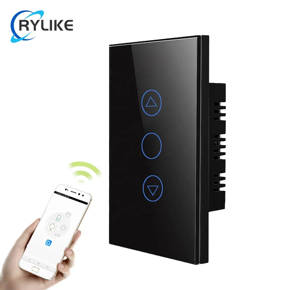 US AU Type Tuya Smart Life App Zigbee Dimmer Switch with SAA CE RoHS FCC Approval Touch Glass Panel Smart Light Dimmer Switch