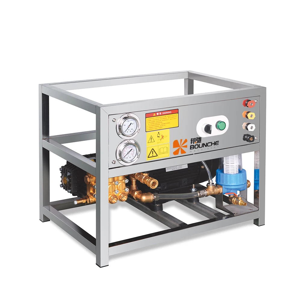 BNC801-3.0T4 commercial 150bar 1450rpm 3kw 380v stacked high pressure washer car wash commercial car washing machine