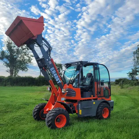 EVERUN Hot Sale ER408T 0.8ton adapt to different working Small Front End Wheel Loader wheel loader mini
