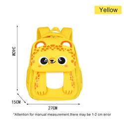 Cute toddler school bag for children waterproof with cute character toddler schoolbag light weight children bag