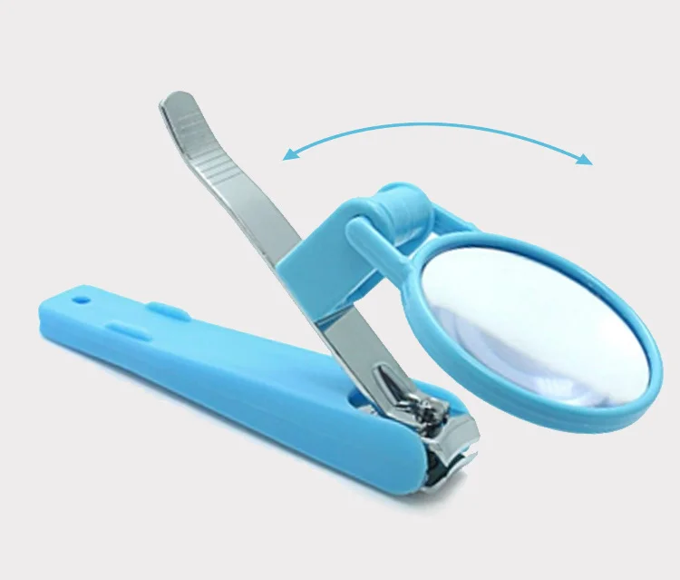 wholesale nail clipper nail cutter clipper with magnifying glass old man woman elderly nail care tools