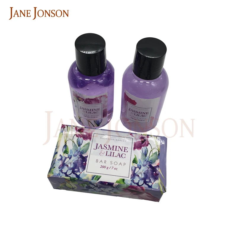 Spa Products Bathroom bathrobe special mothers day Soap Cute Jasmine Bath SPA Gift Set For Home Use