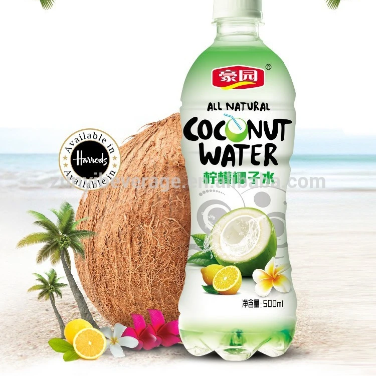 Manufacturers wholesale Healthy Drink 1L Bottle Lemon Flavor COCONUT MILK Coconut Water