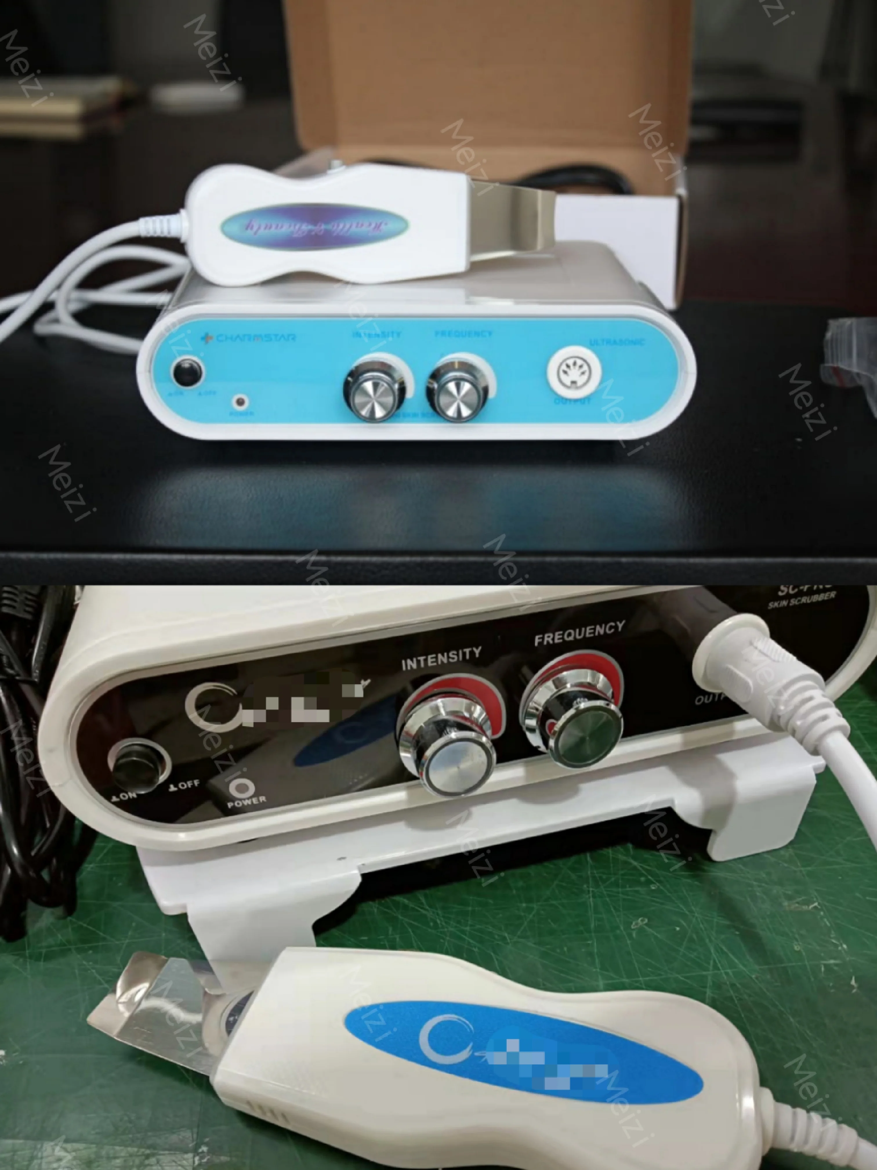 Factory price Portable Ultrasonic Skin Scrubber Skin care Peeling device