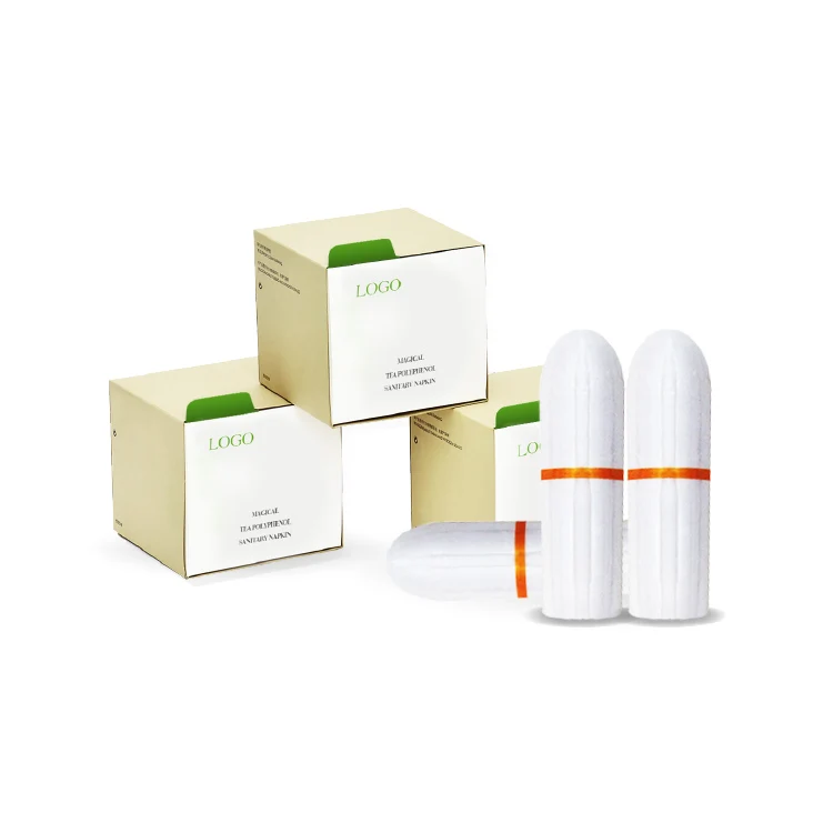 
Feminine Hygiene Products Organic Cotton Tampon Period Digital Tampons Without Applicator Private Label 