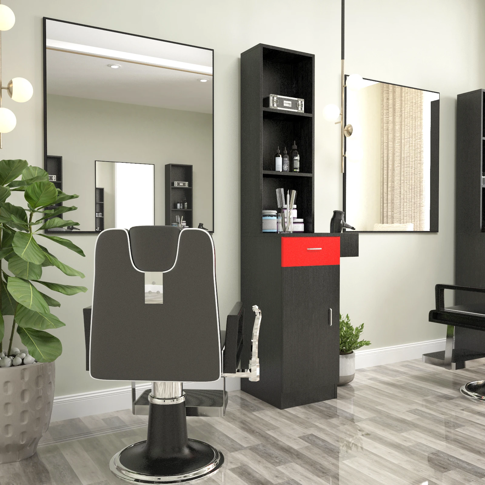 Salon Beauty  Equipment  Hairdressing Table  Salon  Furniture  Reception Desk Barber Table
