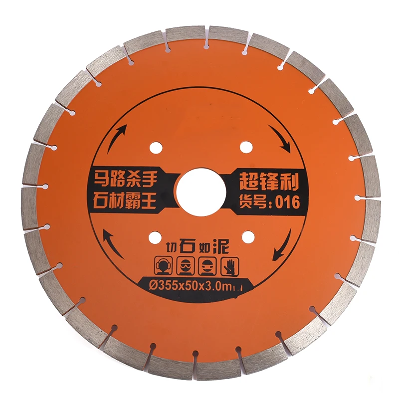 Hot New Products  Diamond Cutter Circular Saw Blade 10mm Wide Cutter Head Stone Cement Road Piece 300-450X10mm