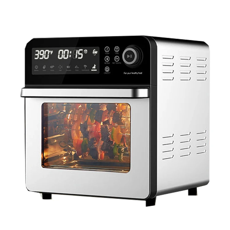 15L Oil Capacity Air Fryer Steam Oven 1600w Touch Screen Control Panel with 3-layer Structure Multifunctional Kitchen Appliance