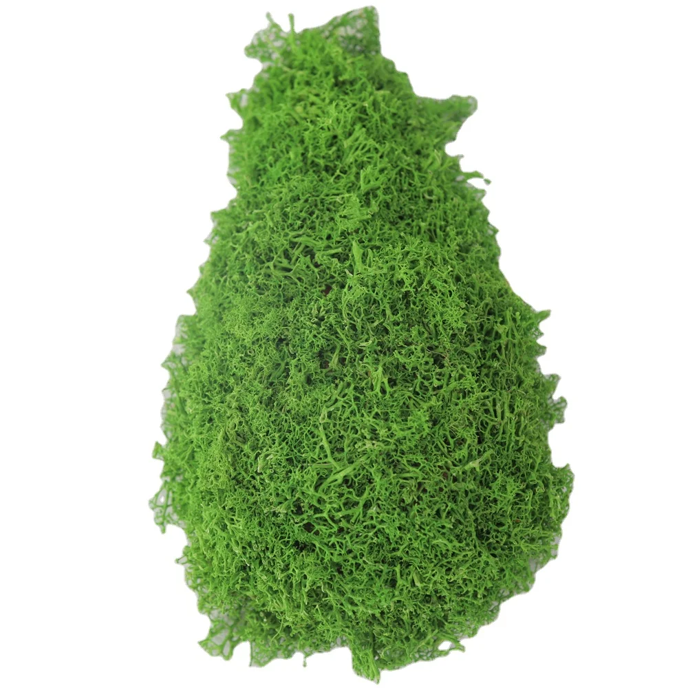 Guaranteed Quality Gift Decoration Craft Decor Interior Products Drop Shape Moss Block