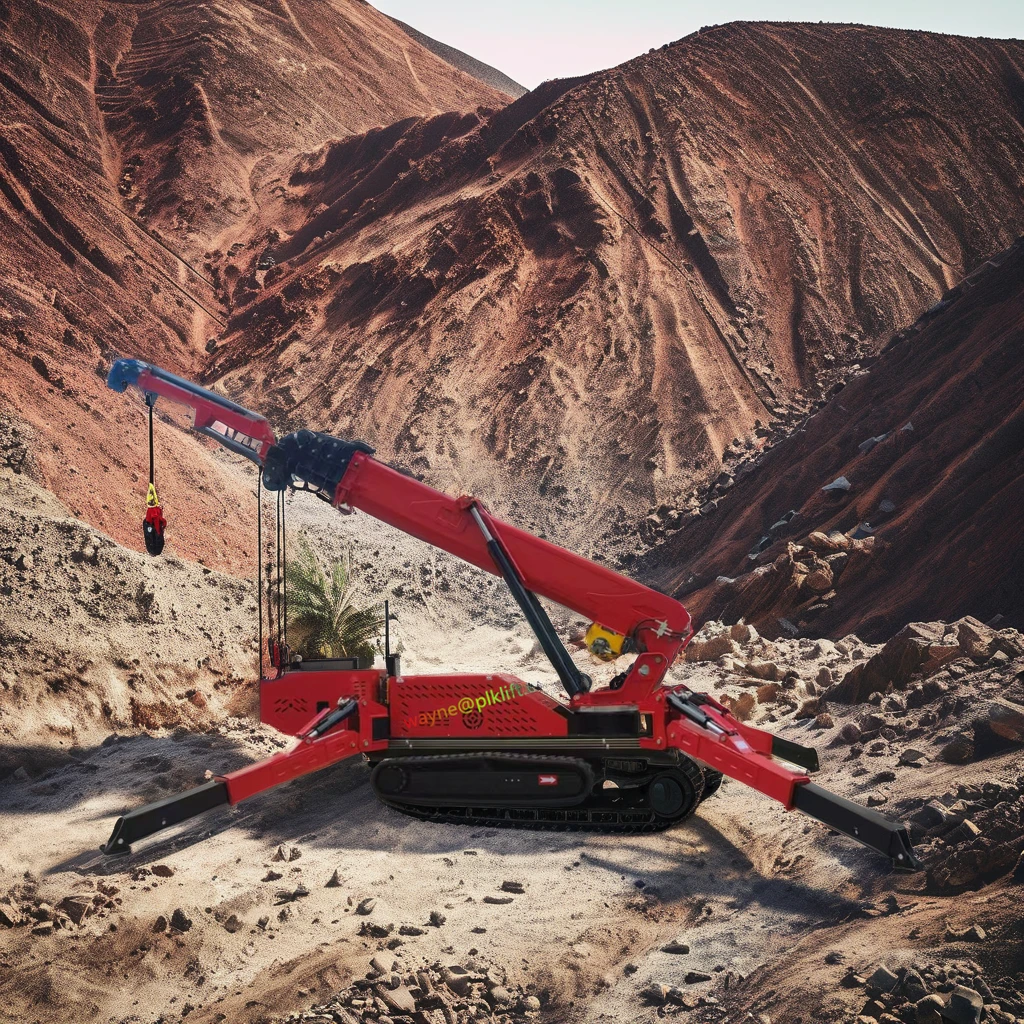 Remote Control Spider Crane 12t with  Fly Jib