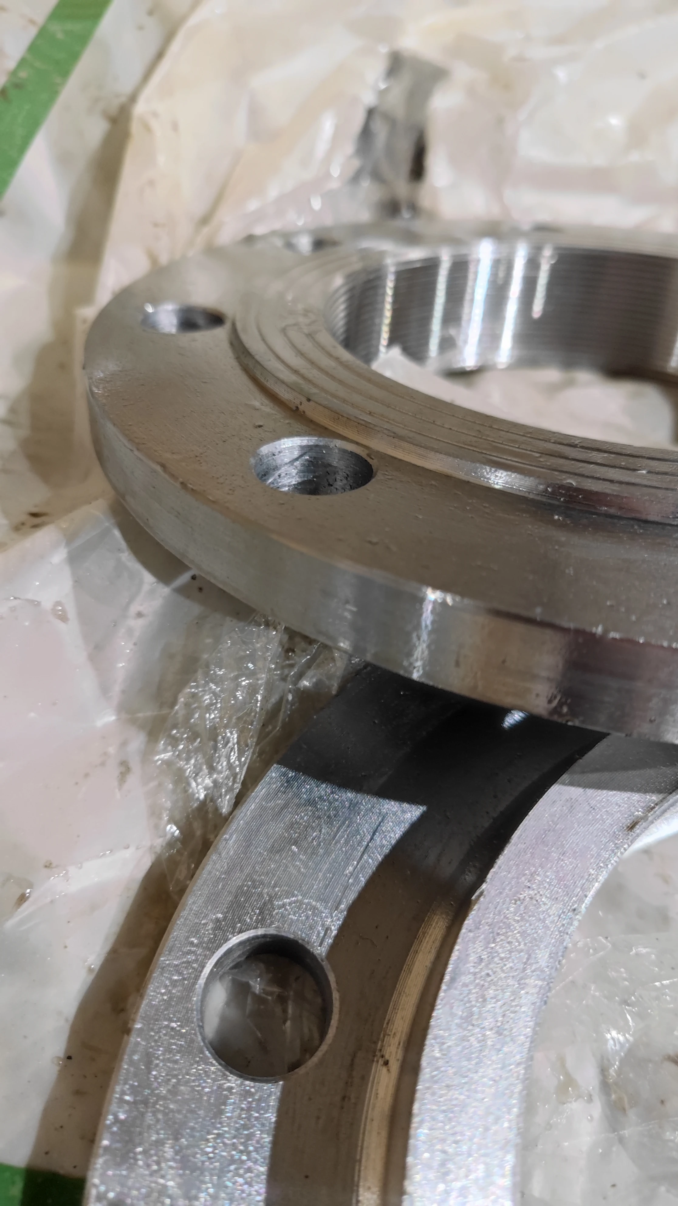 BS4504 PN16 кованый фланец из