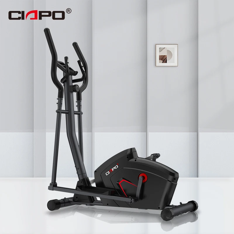 Multifunctional elliptical machine adjustable LCD screen indoor cycle aerobic exercise bike