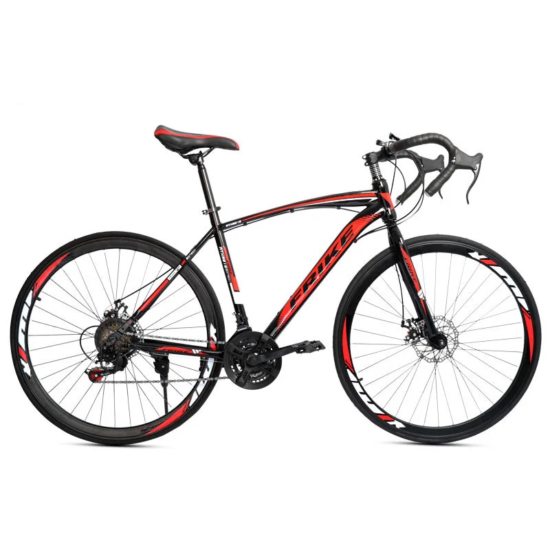 OYT Road Racing 700C Mountain Bike 21-Speed MTB Variable speed Bicycle with Ox Horn type handle