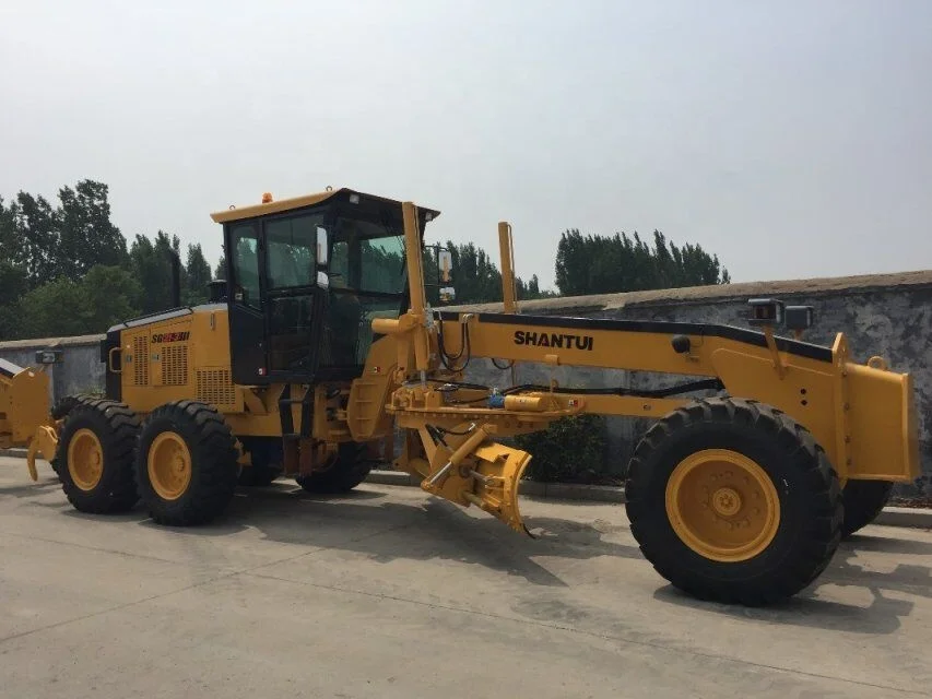 Горячая распродажа! Shantui 160hp автогрейдер SG16-3/GR1653/GR1803/GR215 для дорожного строительства