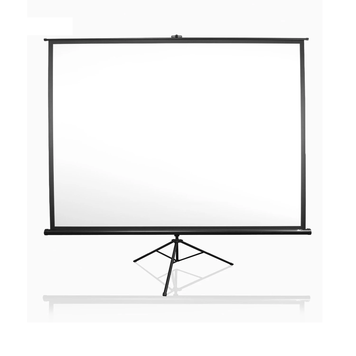 Wholesale 180x180 cm high quality with low price tripod portable indoor screen tripod projector screen