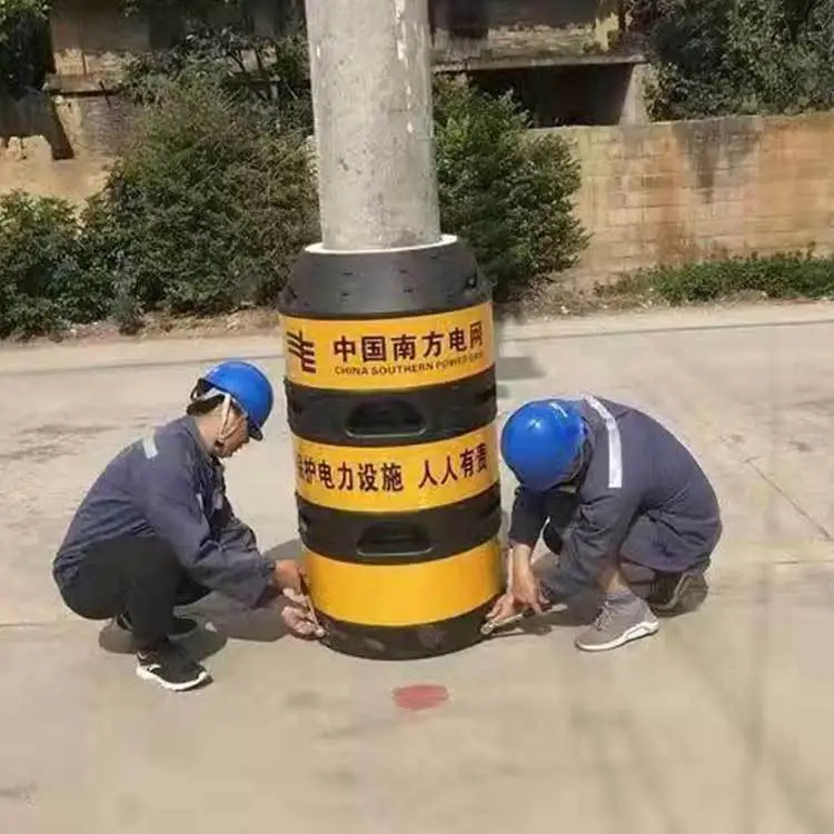 Roadway Safety Anti-collision Barrel Guardrail Rolling Barrier