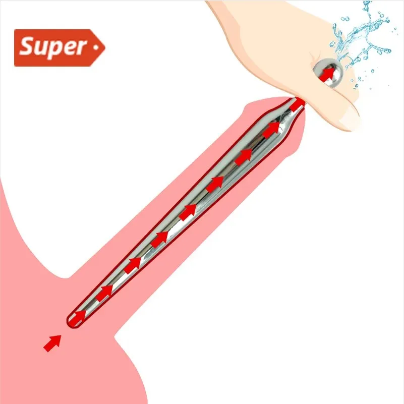 Catheters Sounds Male Masturbate Horse Eye Penis Plug G Spot Stimulator Urethral Dilators Stainless Steel Adult Sex Toys For Men