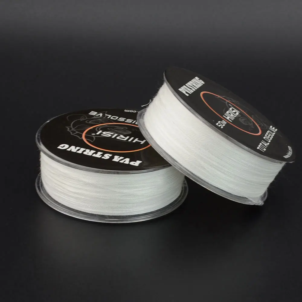 Carp fishing PVA string 50M per roll dissolve for carp fishing boilie and carp fishing bait