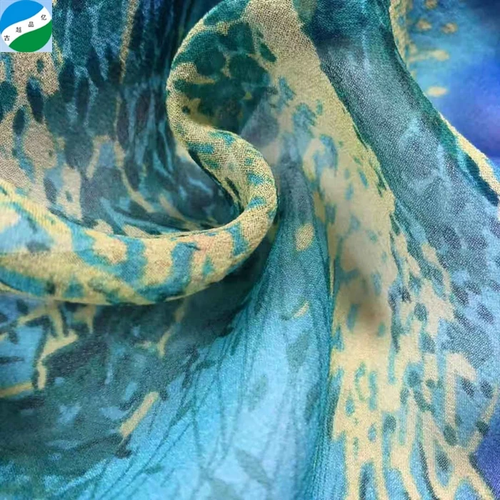 Дешевая цена, новый дизайн, чистый 100% Шелковый тканый принт, шелк-Жоржет