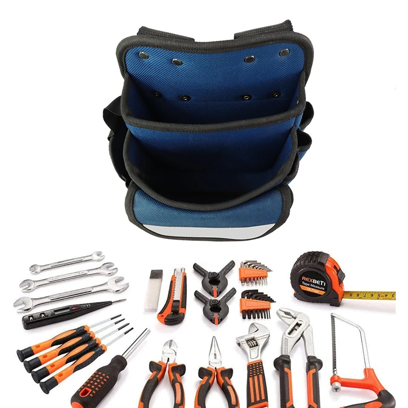 Multi-function Portable Electric Tool Storage Engineer Waist Bag Electrical Tool Belt