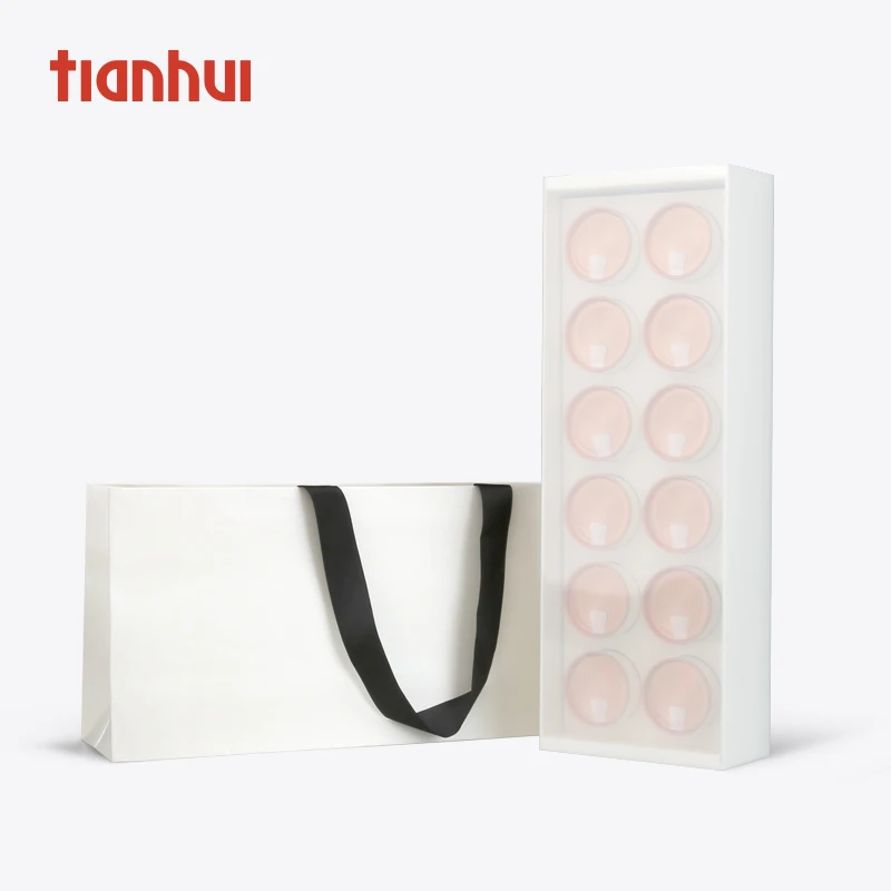  Tianhui биоразлагаемая прозрачная пластиковая подарочная коробка из