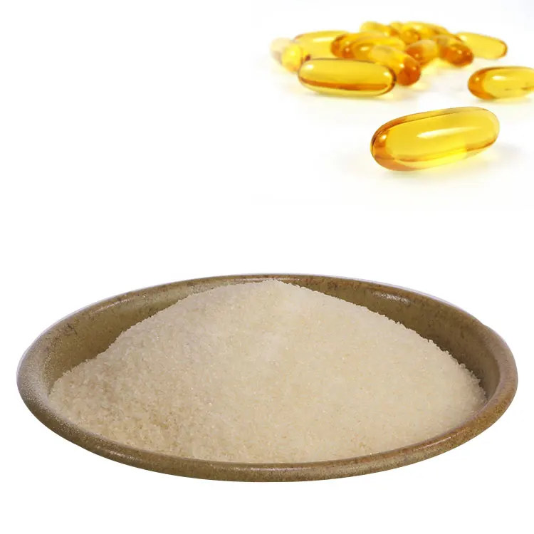 Gelatin producer Halal Kosher Fish Gelatin Powder Pharmaceutical grade fish gelatin 150-250 bloom