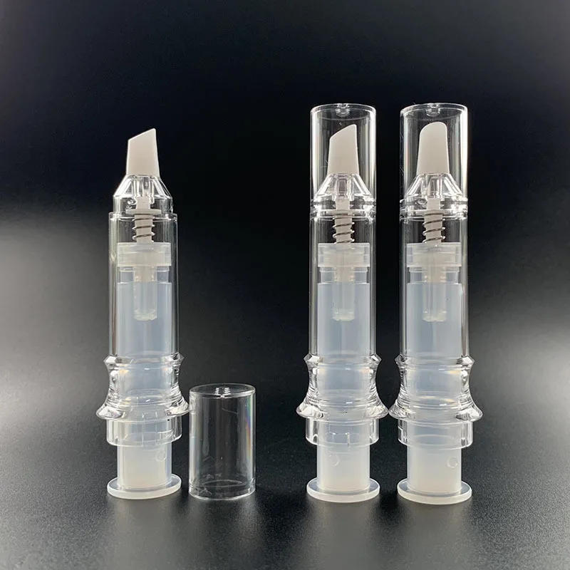 Customized lip plumper lip gloss packaging private label empty lipgloss tubes 5ml big wand lip gloss tubes