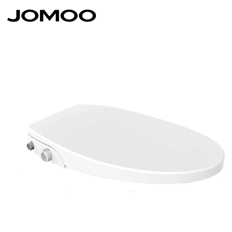 JOMOO высокое качество Заводская ванная комната неэлектрическое биде крышка сидения унитаза удлиненный полипропиленовый материал мягкий закрытый двойной сопла